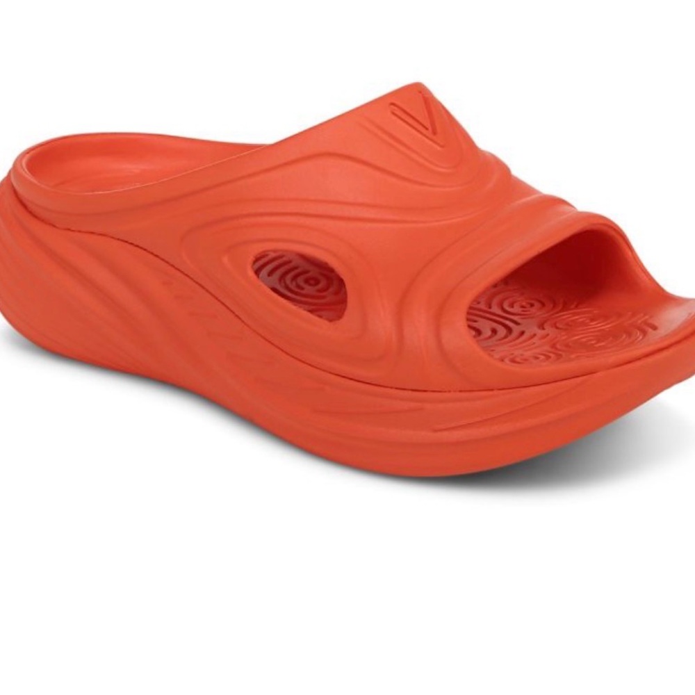NEW! Vionic Cove RX Recovery Slide Sandals Strawberry Pink Size 6 chunky Unisex